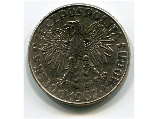 POLSKA. 10 złotych 1967. Maria Skłodowska-Curie.