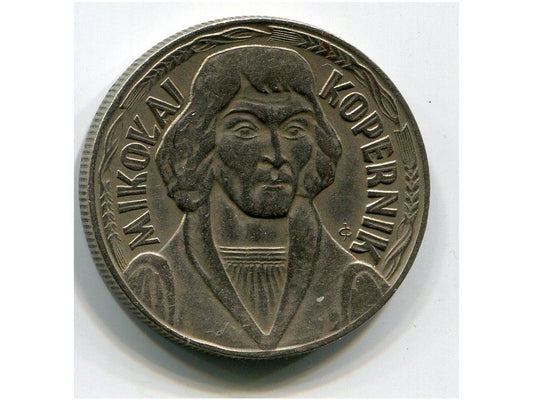 POLSKA. 10 złotych 1969. Mikołaj Kopernik.